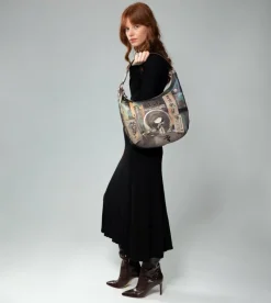 Anekke Shoen Oval Shoulder Bag Best Sale