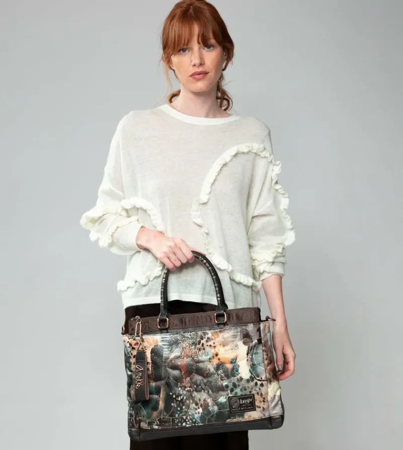 Anekke Shoen Padded Large Tote Bag Best Sale