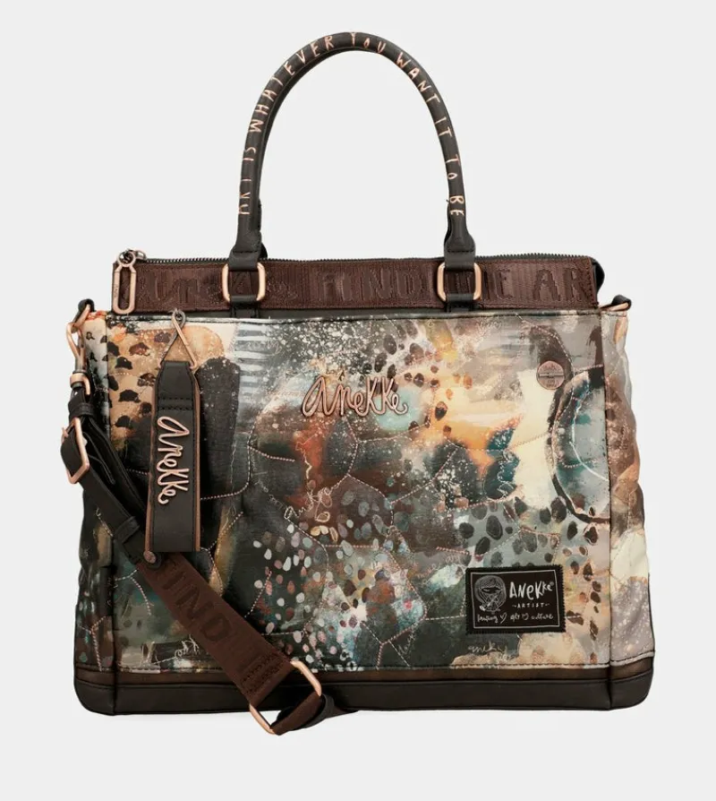 Anekke Shoen Padded Large Tote Bag Best Sale