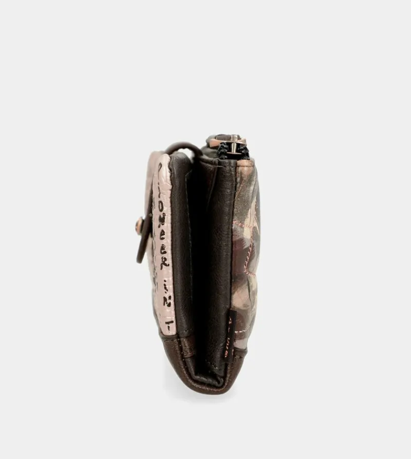 Anekke Shoen Padded Flexible Rfid Wallet Fashion