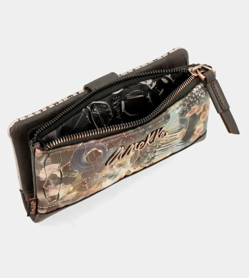 Anekke Shoen Padded Flexible Rfid Wallet Fashion