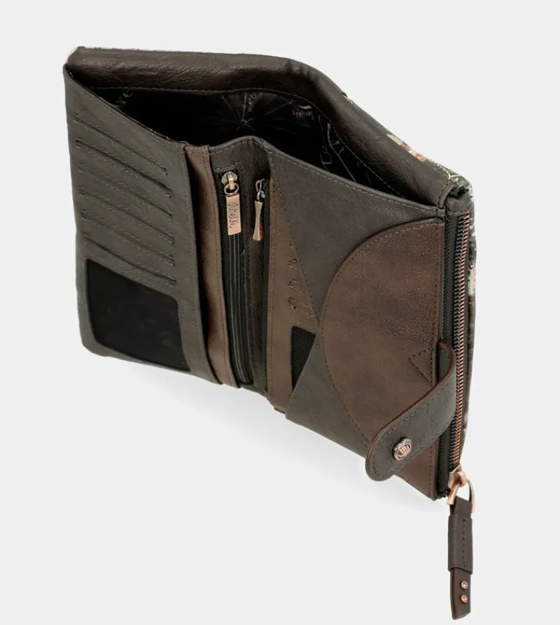 Anekke Shoen Padded Flexible Rfid Wallet Fashion
