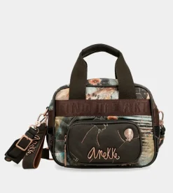 Anekke Shoen Padded 2-Handle Shoulder Bag With Shoulder Strap Fashion