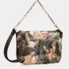 Anekke Shoen Padded Shoulder Bag With Metallic Handle Hot