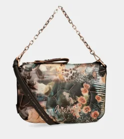 Anekke Shoen Padded Shoulder Bag With Metallic Handle Hot