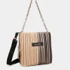 Anekke Shoen Palette Double-Sided Pleated Shoulder Bag Hot