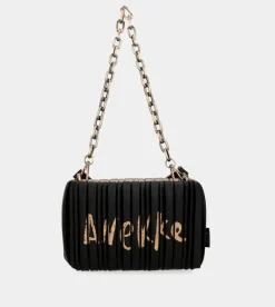 Anekke Shoen Palette Double-Sided Pleated Bag New
