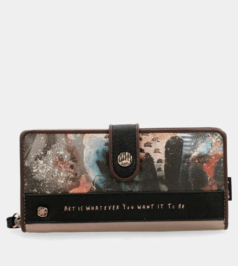 Anekke Shoen Palette Large Rfid Wallet Hot