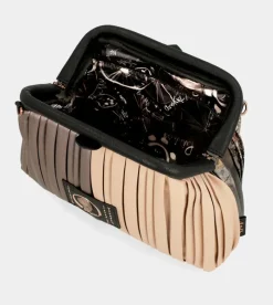 Anekke Shoen Palette Pleated Bowler Bag Flash Sale