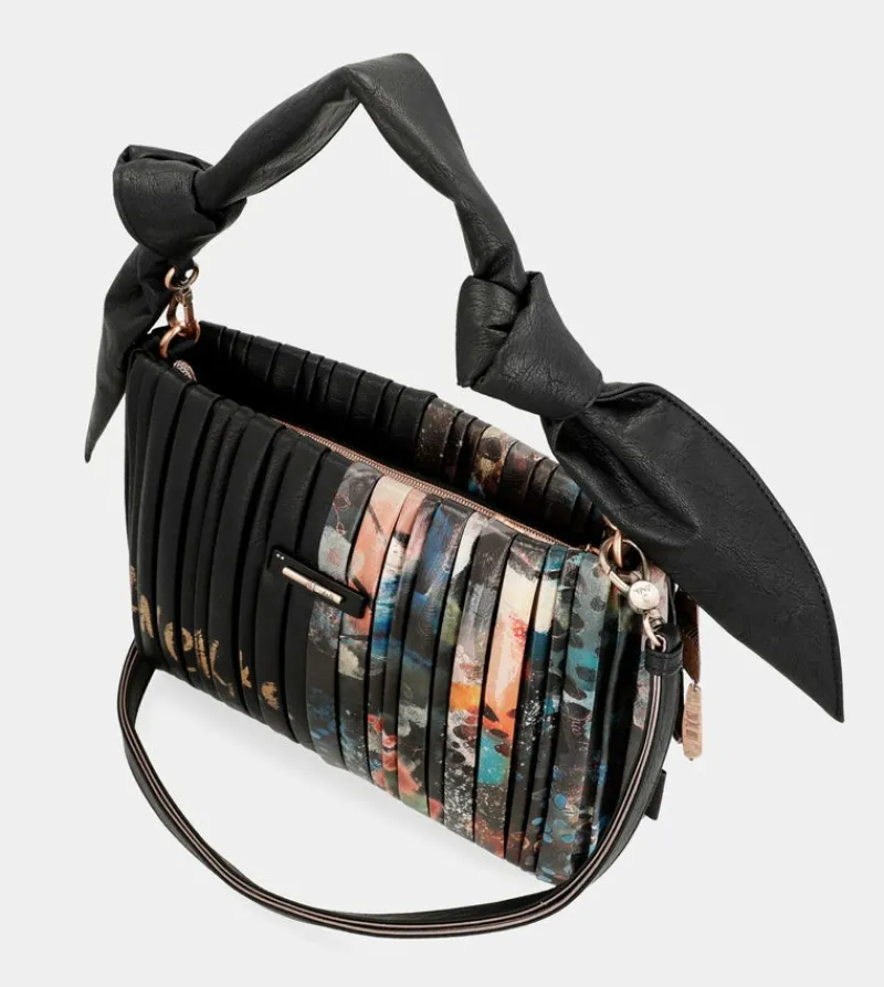Anekke Shoen Palette Pleated Shoulder Bag Discount