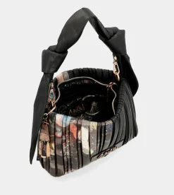 Anekke Shoen Palette Pleated Shoulder Bag Discount