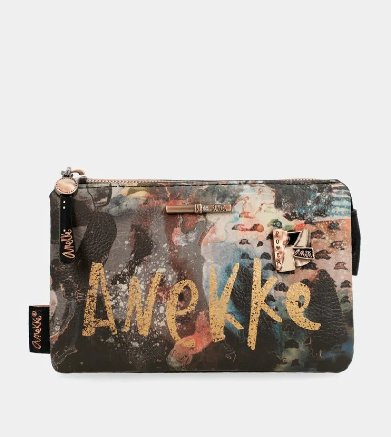 Anekke Shoen Palette Triple Compartment Purse Store