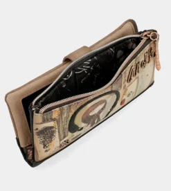 Anekke Shoen Shoen Large Black Flexible Rfid Wallet Discount