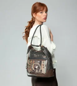 Anekke Shoen Shoulder Bag Convertible Into A Backpack Sale