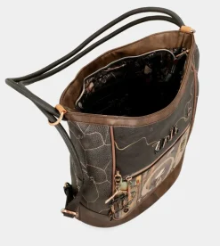 Anekke Shoen Shoulder Bag Convertible Into A Backpack Sale