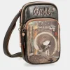 Anekke Shoen Triple Compartment Mini Shoulder Bag Hot