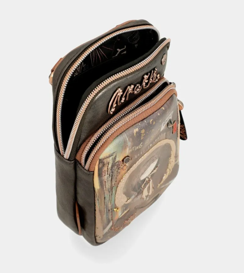Anekke Shoen Triple Compartment Mini Shoulder Bag Hot