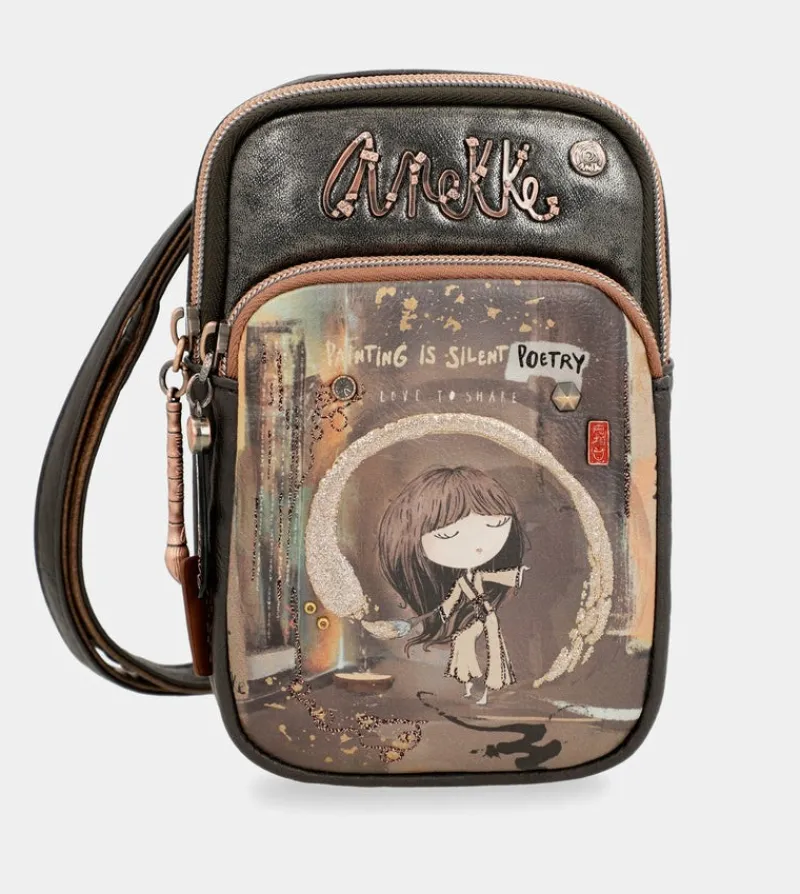 Anekke Shoen Triple Compartment Mini Shoulder Bag Hot