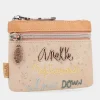 Anekke Slow Life Double Zipper Coin Purse Clearance