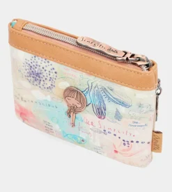 Anekke Slow Life Double Zipper Coin Purse Clearance