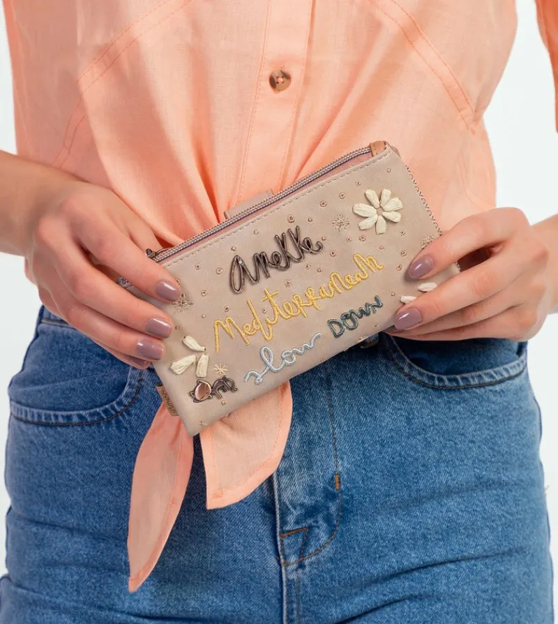 Anekke Slow Life Large Flexible Wallet Discount