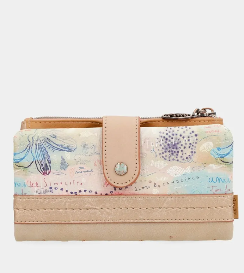 Anekke Slow Life Large Flexible Wallet Discount
