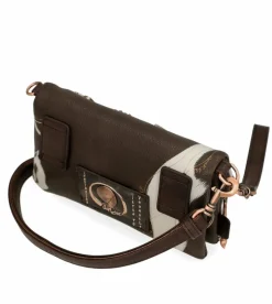 Anekke Small Brown Shoulder Bag Nature Shodo Sale