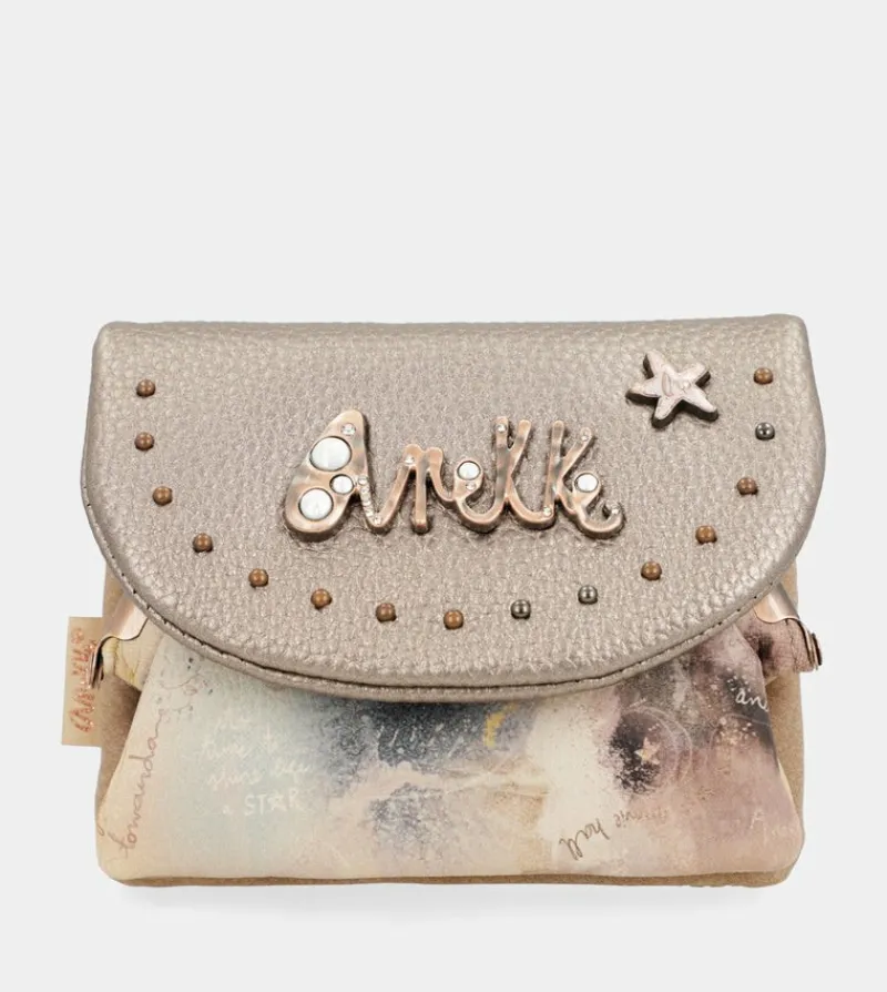 Anekke Stars Coin Purse With Flap Cheap