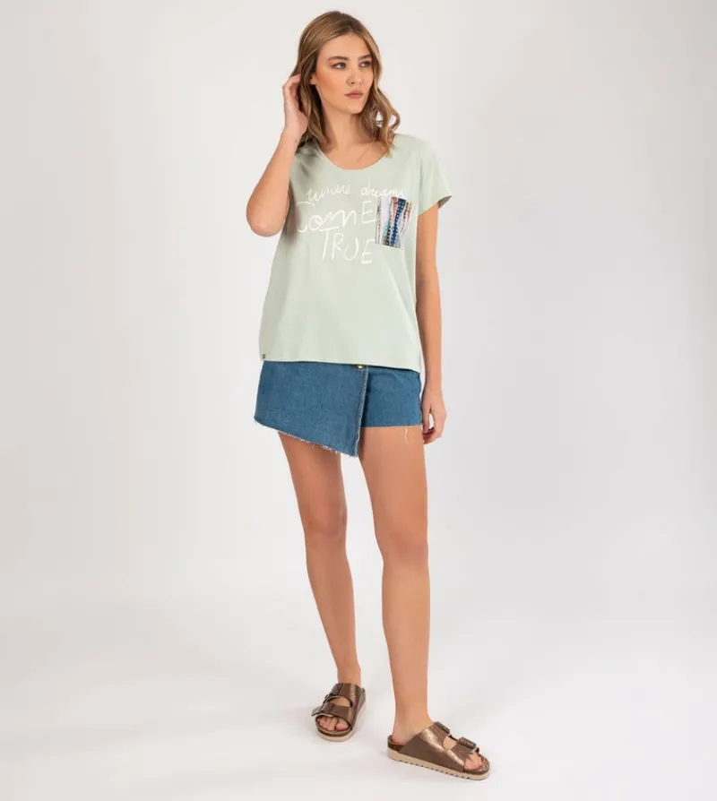 Anekke Studio Green T-Shirt Clearance