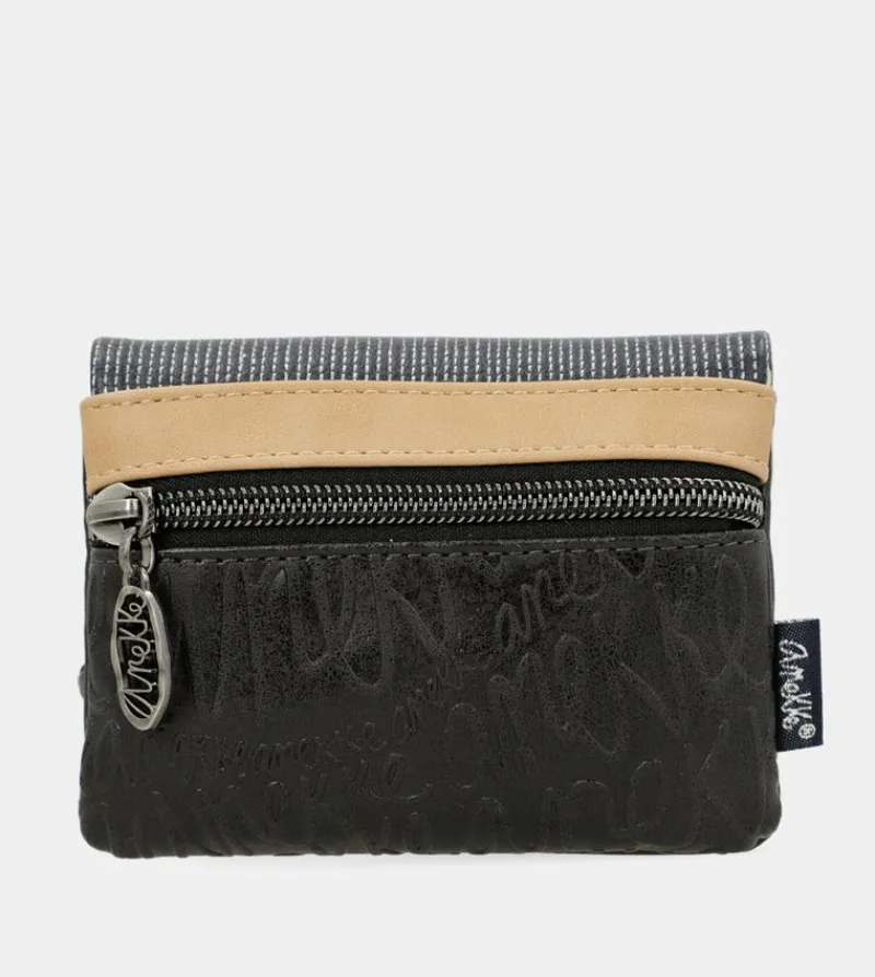 Anekke Studio Navy Blue Coin Purse With Flap Best