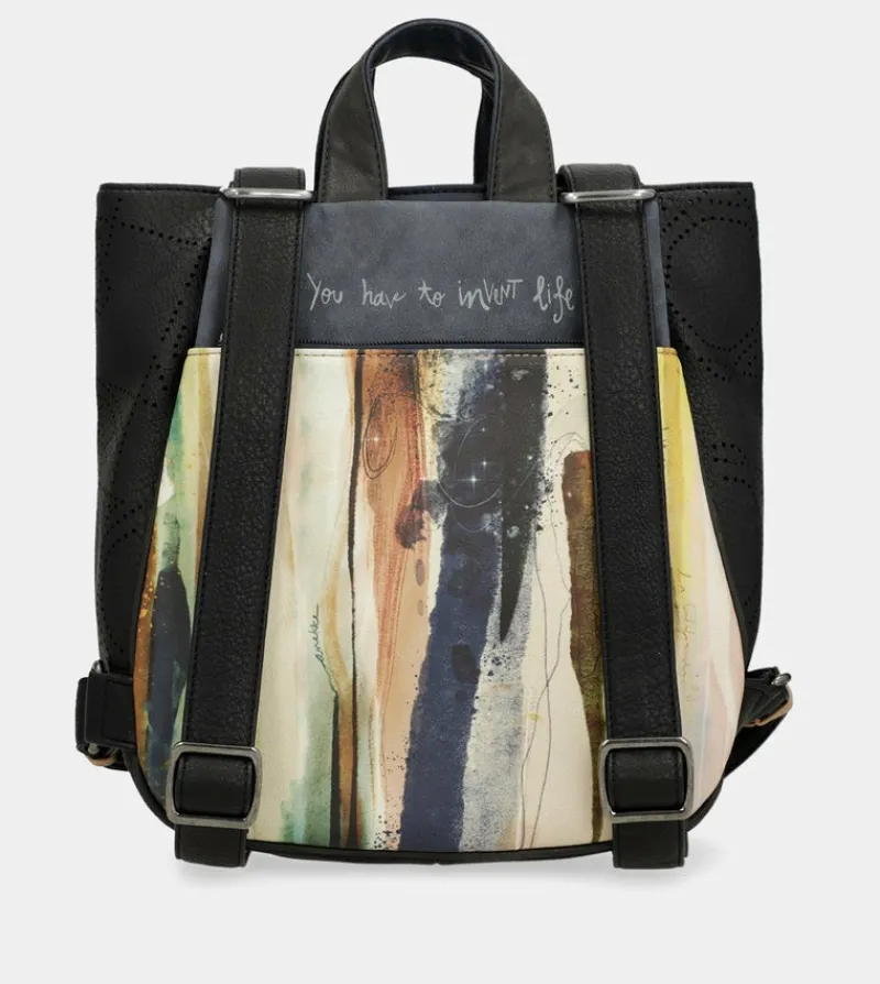 Anekke Studio Navy Blue Medium Backpack Hot
