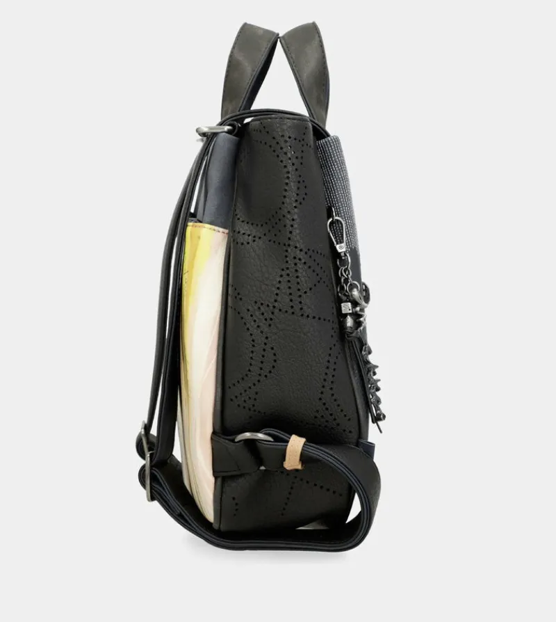 Anekke Studio Navy Blue Medium Backpack Hot