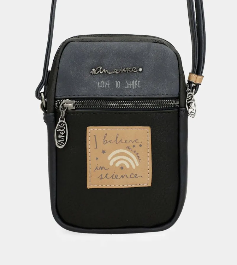 Anekke Studio Navy Blue Mini Crossbody Bag Fashion