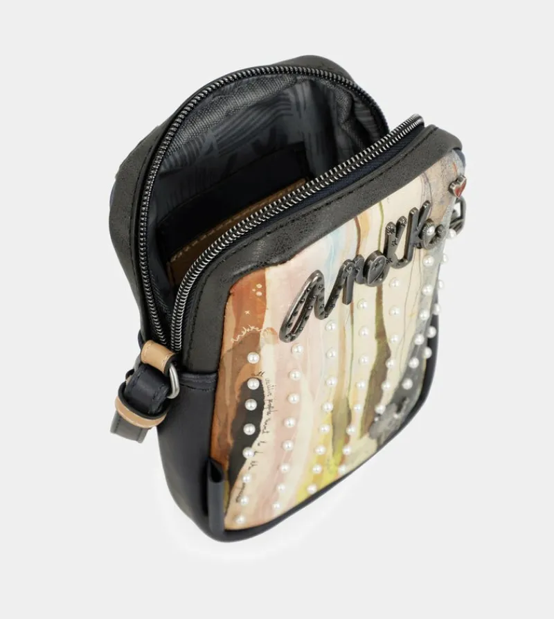 Anekke Studio Navy Blue Mini Crossbody Bag Fashion