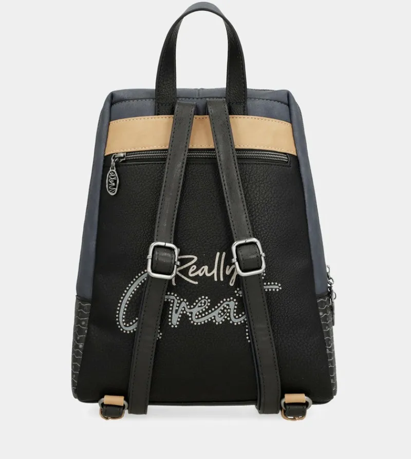 Anekke Studio Navy Blue Pearl Backpack Clearance