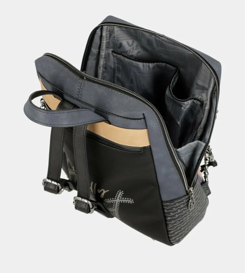 Anekke Studio Navy Blue Pearl Backpack Clearance