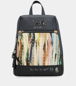 Anekke Studio Navy Blue Pearl Backpack Clearance
