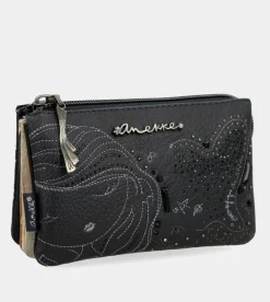 Anekke Studio Navy Blue Triple Coin Purse Discount