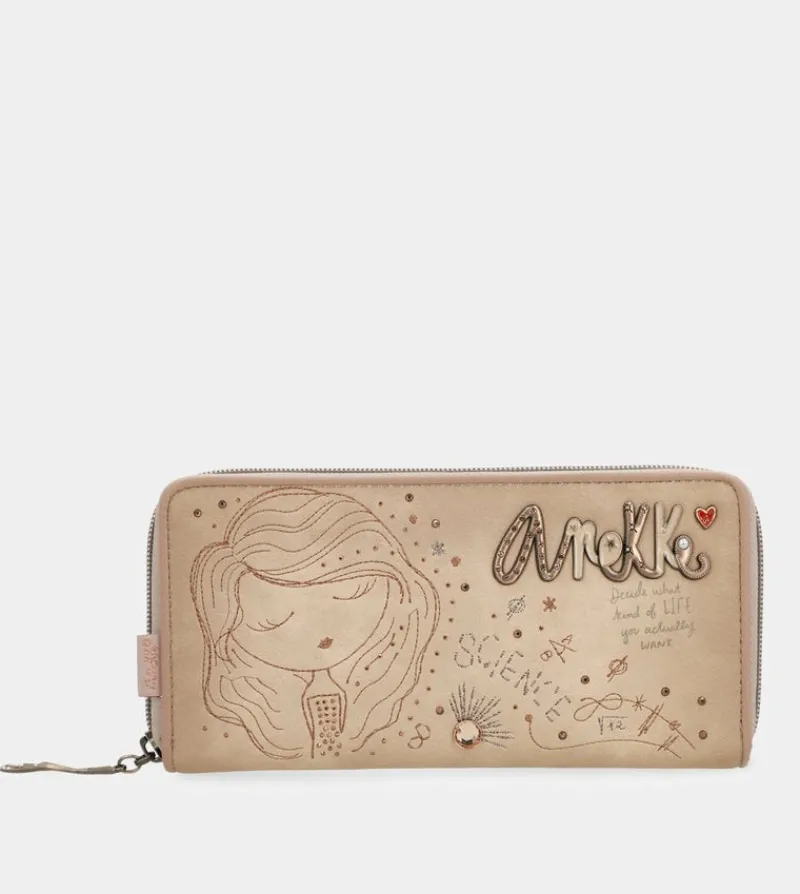 Anekke Studio Nude Extra-Large Rfid Wallet Shop