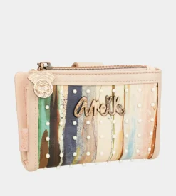 Anekke Studio Nude Flexible Rfid Wallet New