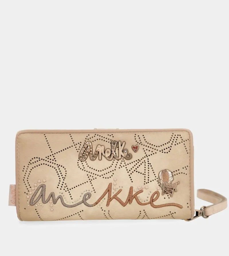 Anekke Studio Nude Large Rfid Wallet Sale