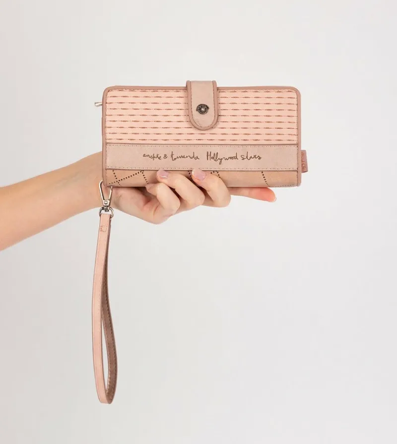 Anekke Studio Nude Large Rfid Wallet Sale