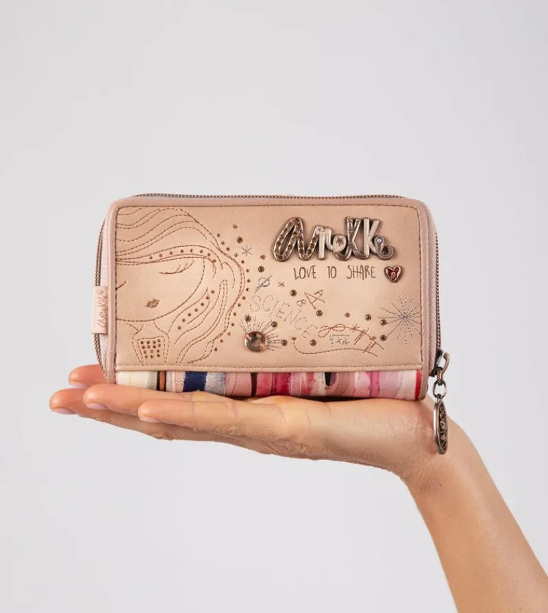 Anekke Studio Nude Medium Rfid Wallet Cheap