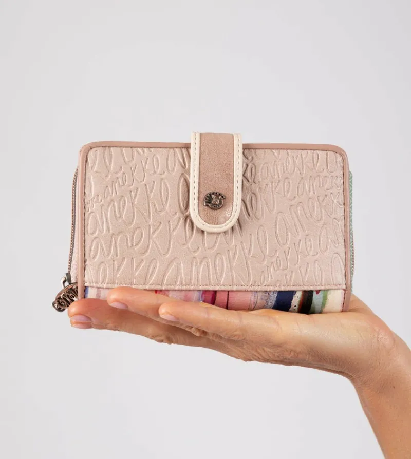 Anekke Studio Nude Medium Rfid Wallet Cheap