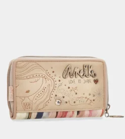 Anekke Studio Nude Medium Rfid Wallet Cheap