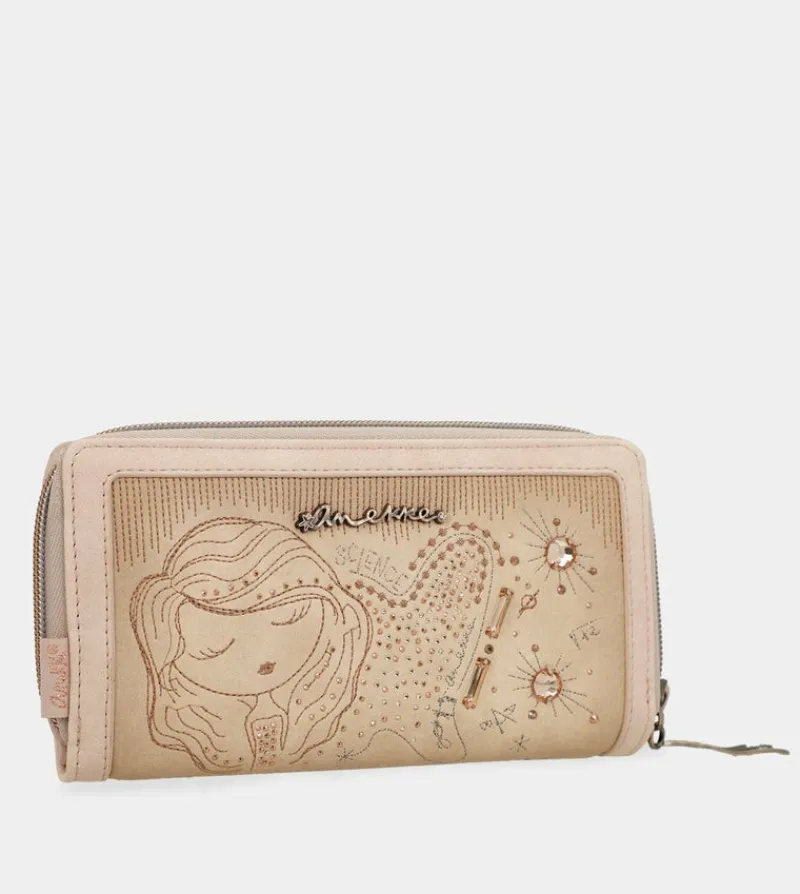 Anekke Studio Nude Rfid Wallet Discount