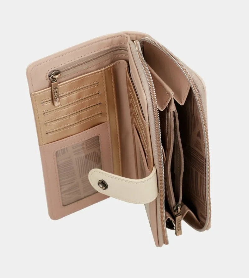 Anekke Studio Nude Rfid Wallet Discount