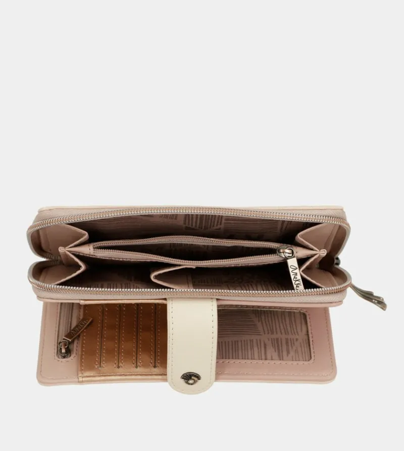 Anekke Studio Nude Rfid Wallet Discount