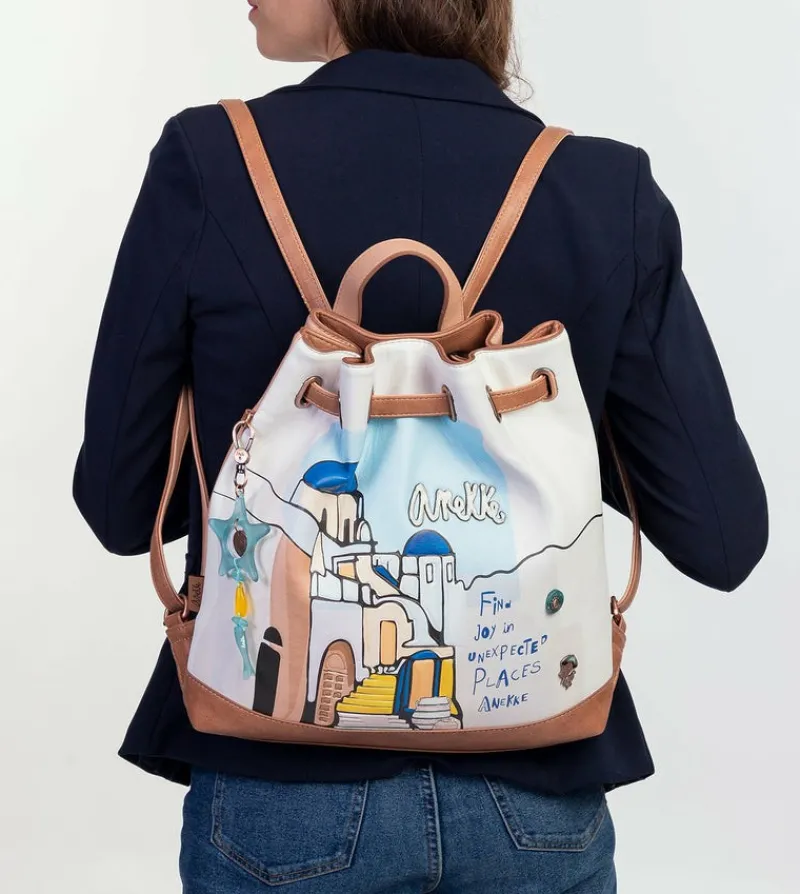 Anekke Sunrise Bomber Style Backpack Cheap