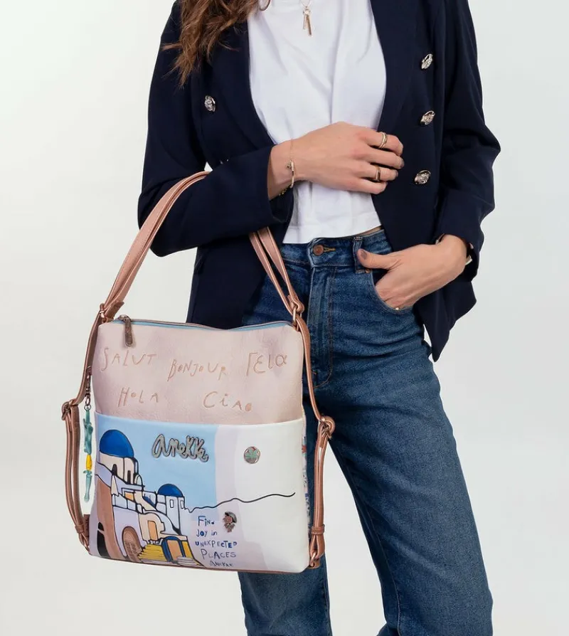 Anekke Sunrise Convertible Bag To Backpack Fashion